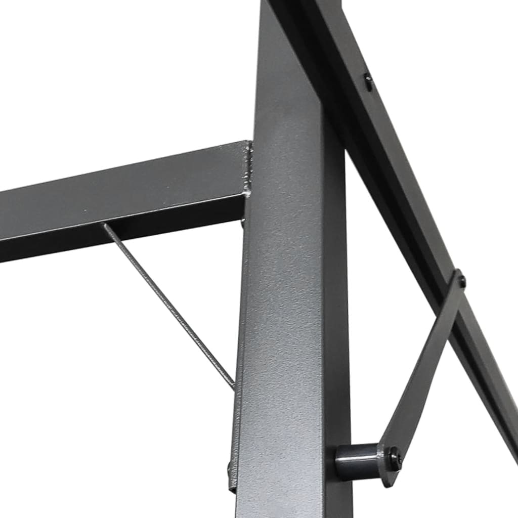 Pergola met uitschuifbaar dak 395x292x230 antracietkleurig is nu te koop bij PeponiXL, paradijselijk wonen!