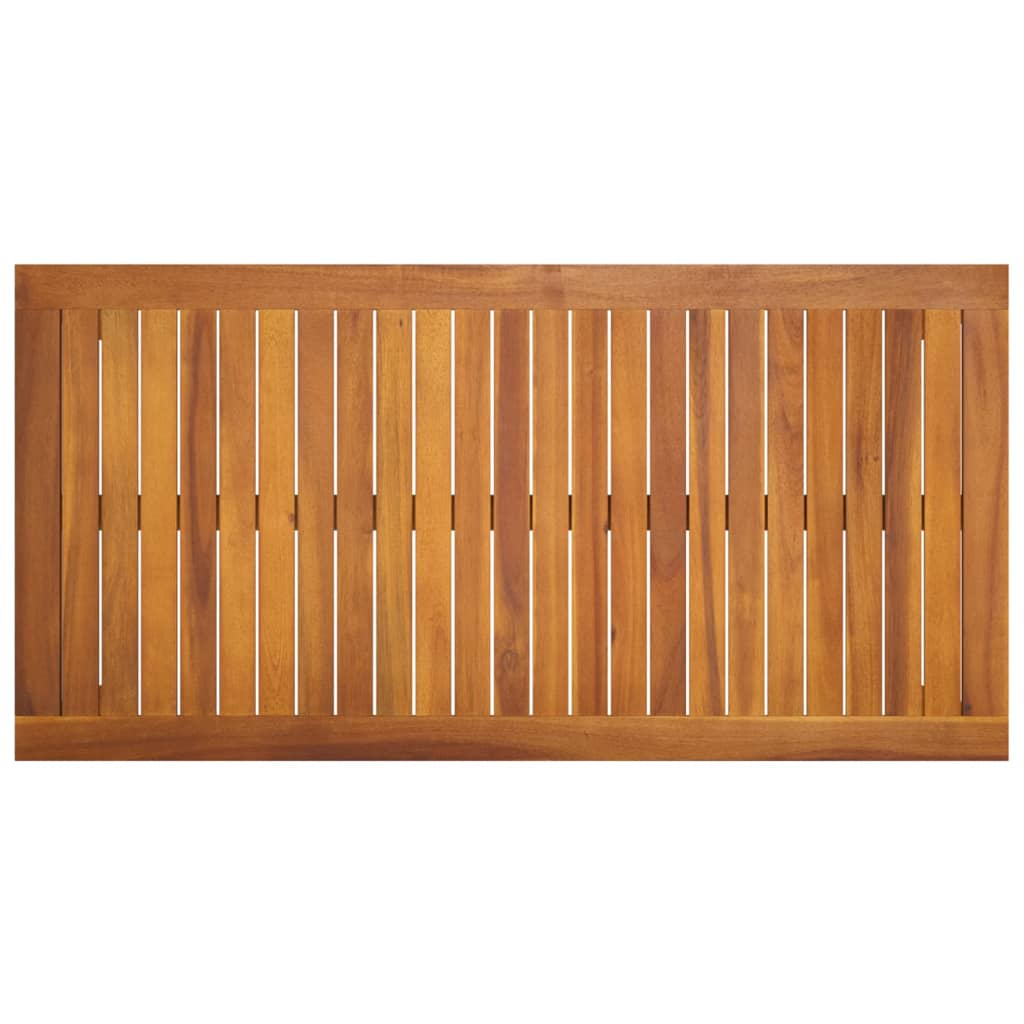 Tuintafel 110x55x67 cm massief acaciahout is nu te koop bij PeponiXL, paradijselijk wonen!