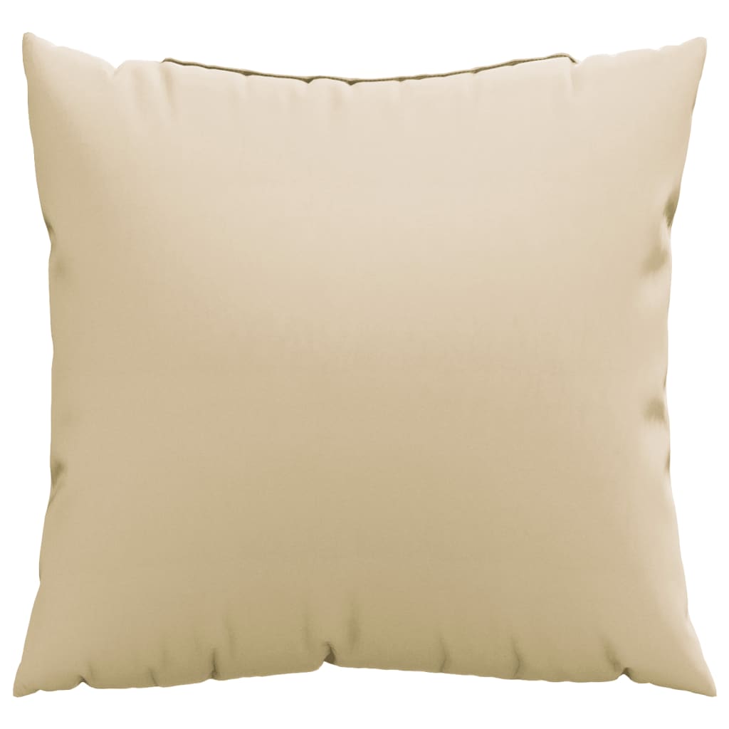 Bankkussens 4 st 40x40 cm stof beige is nu te koop bij PeponiXL, paradijselijk wonen!