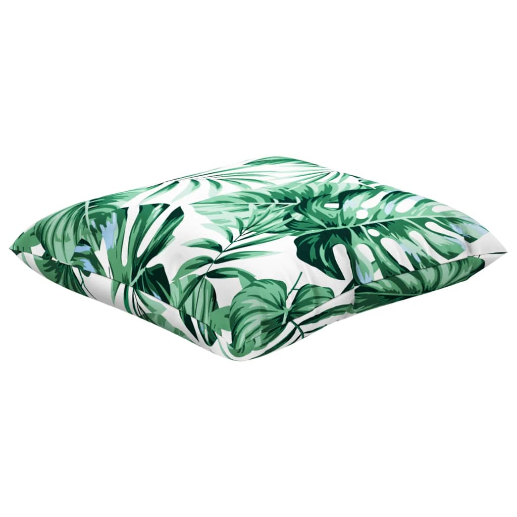 Bankkussens 4 st bladpatroon 50x50 cm stof is nu te koop bij PeponiXL, paradijselijk wonen!