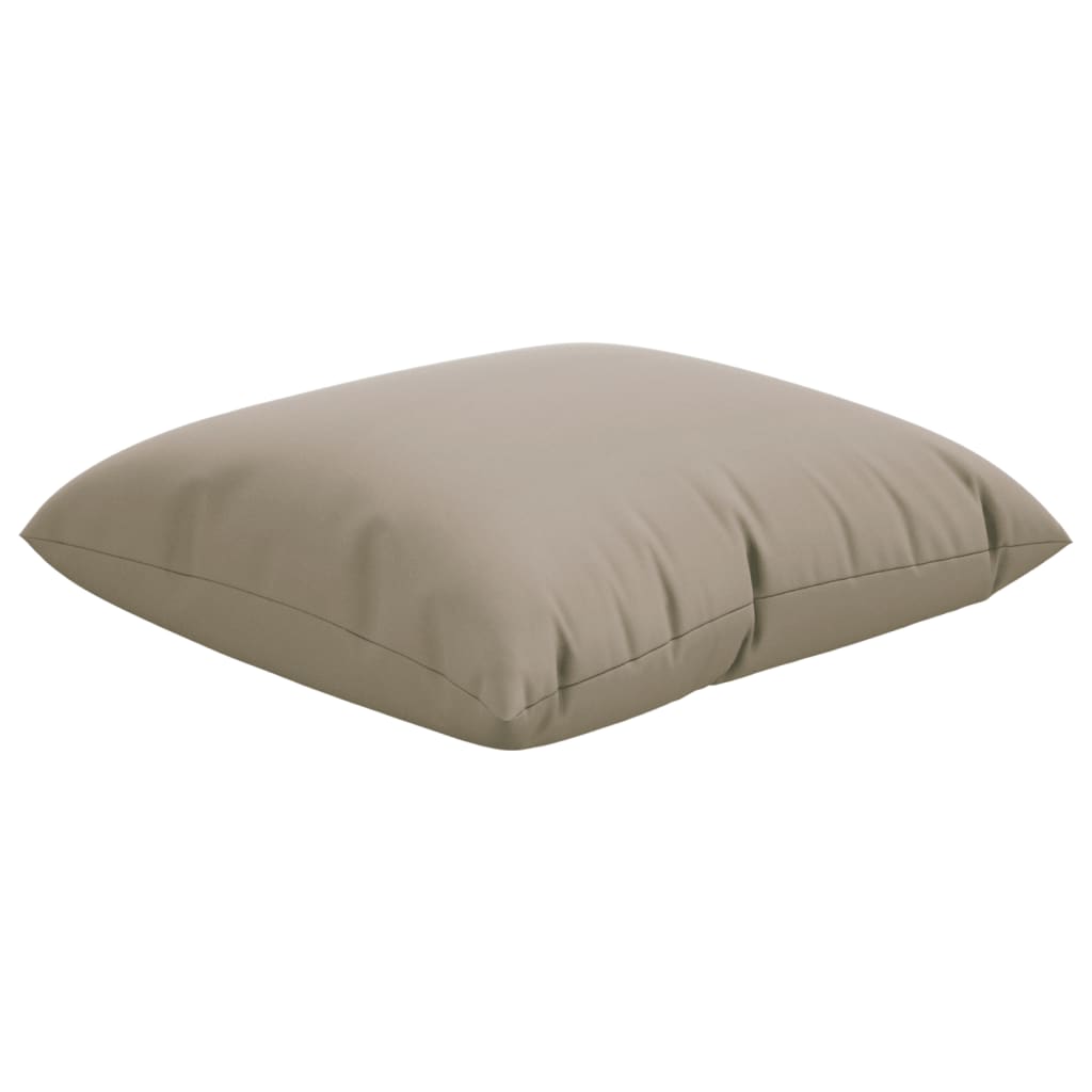 Bankkussens 4 st 60x60 cm stof taupe is nu te koop bij PeponiXL, paradijselijk wonen!