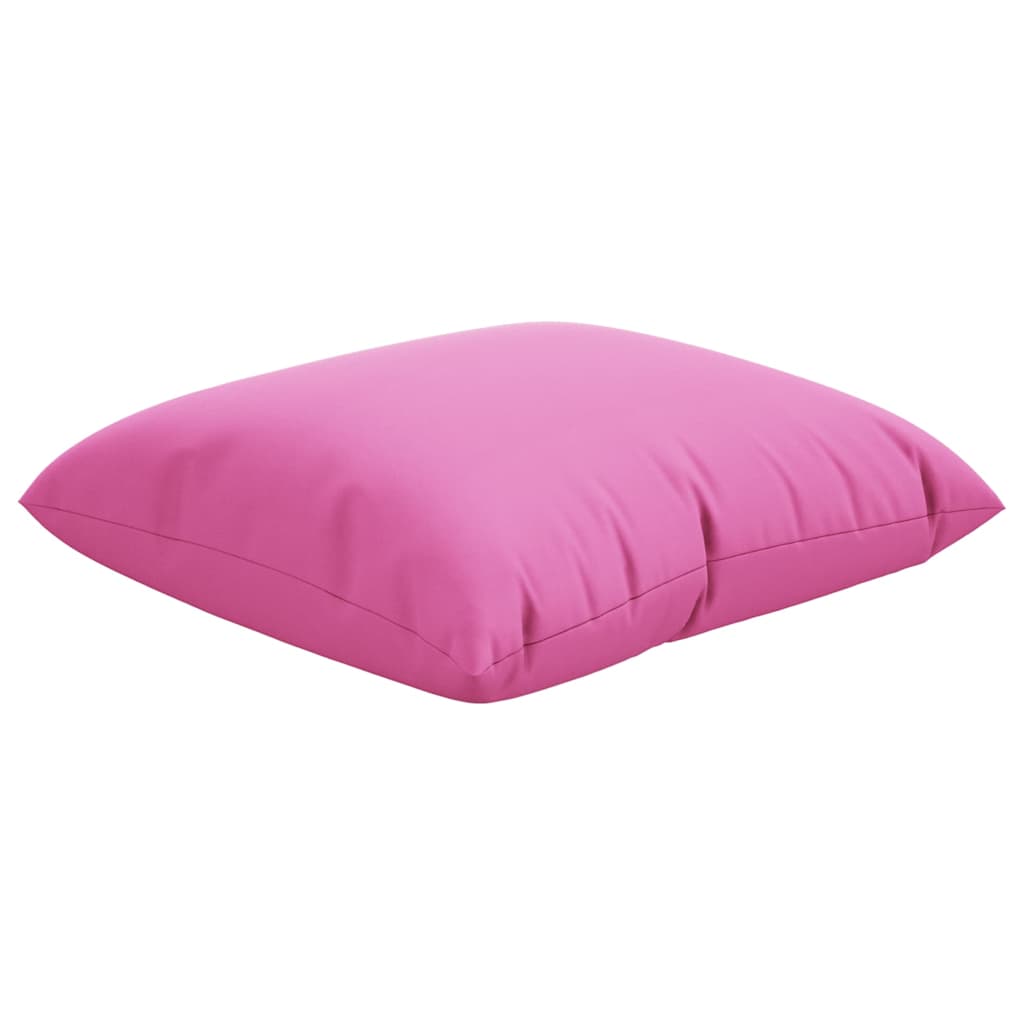Spreidkussens Effen 4 pcs Roze 60 x 60 cm Polyester Stof is nu te koop bij PeponiXL, paradijselijk wonen!