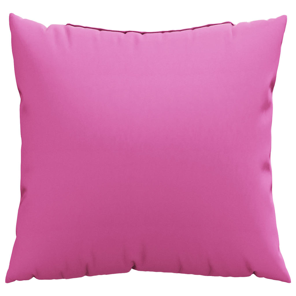 Spreidkussens Effen 4 pcs Roze 60 x 60 cm Polyester Stof is nu te koop bij PeponiXL, paradijselijk wonen!