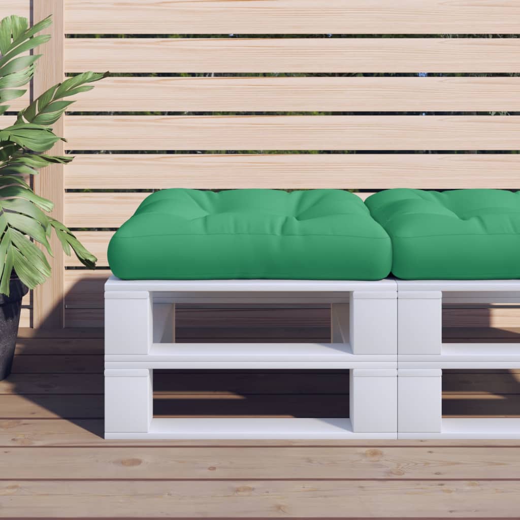 Palletkussen 50x50x12 cm stof groen is nu te koop bij PeponiXL, paradijselijk wonen!