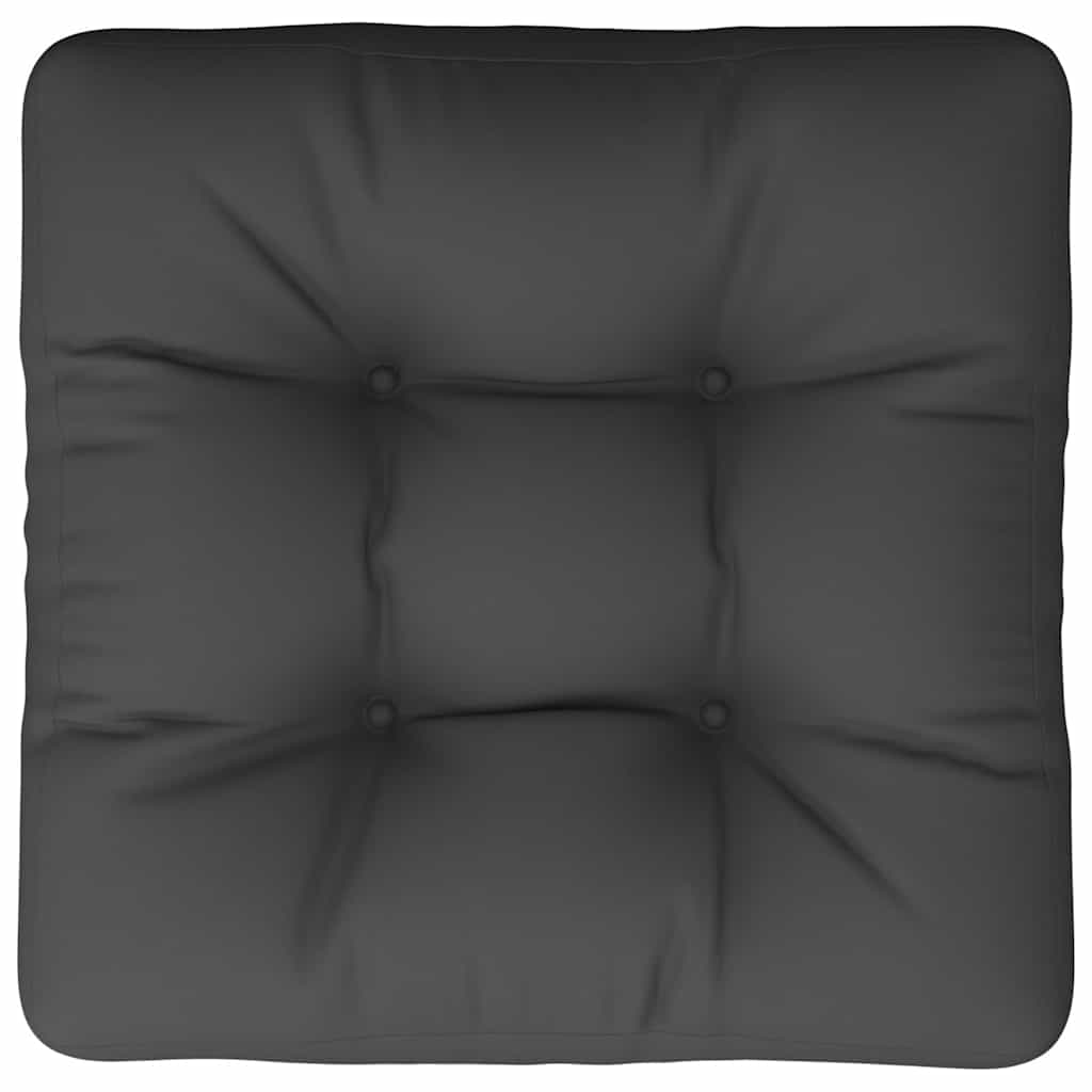 Palletkussen 50x50x12 cm stof zwart is nu te koop bij PeponiXL, paradijselijk wonen!