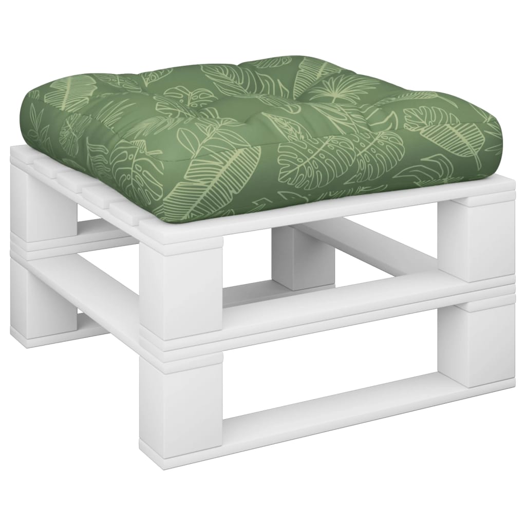 Palletkussen bladpatroon 50x50x12 cm stof is nu te koop bij PeponiXL, paradijselijk wonen!