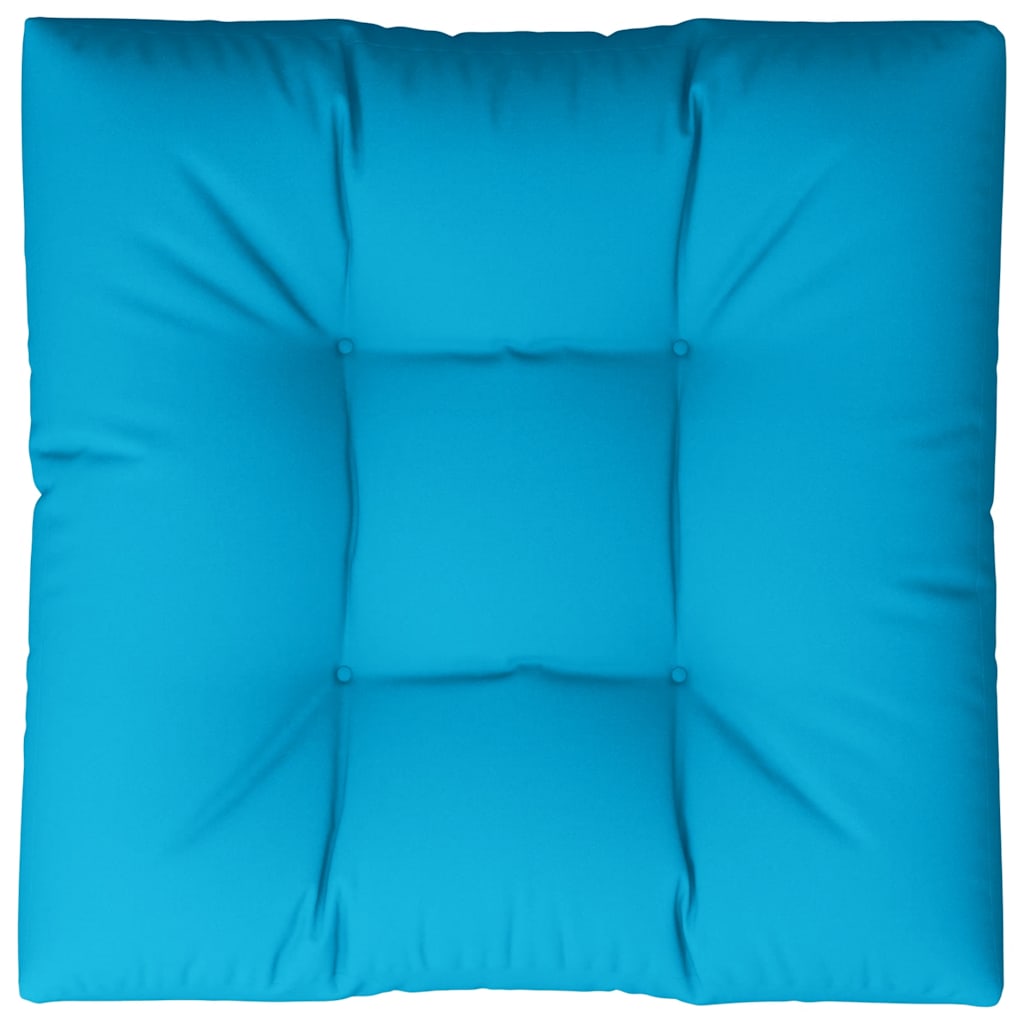 Palletkussen 70x70x12 cm stof blauw is nu te koop bij PeponiXL, paradijselijk wonen!