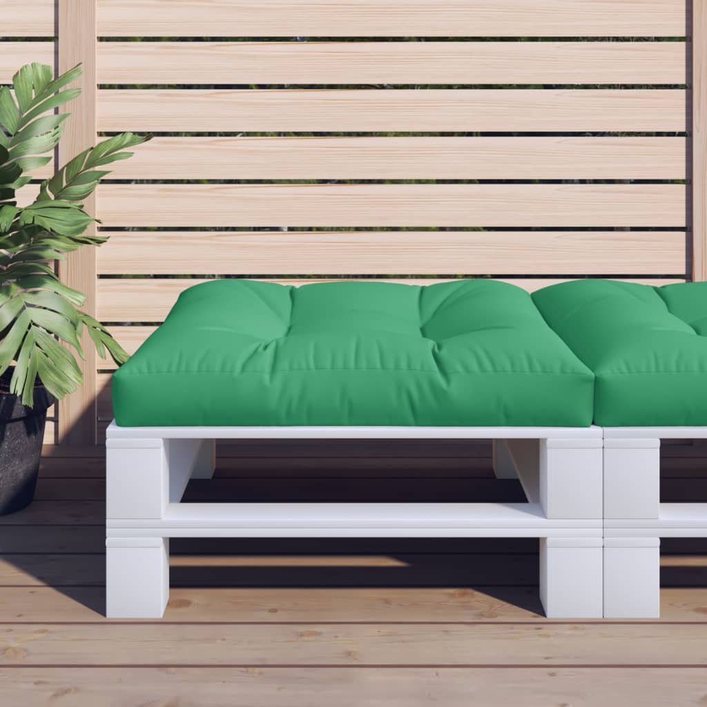 Palletkussen 70x70x12 cm stof groen is nu te koop bij PeponiXL, paradijselijk wonen!
