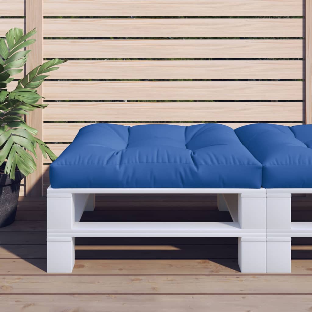 Palletkussen 70x70x12 cm stof koningsblauw is nu te koop bij PeponiXL, paradijselijk wonen!