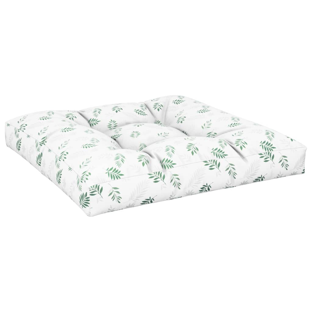 Palletkussen bladpatroon 80x80x12 cm stof is nu te koop bij PeponiXL, paradijselijk wonen!