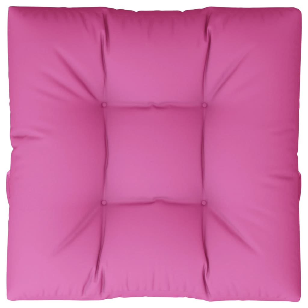 Palletkussen 80x80x12 cm stof roze is nu te koop bij PeponiXL, paradijselijk wonen!