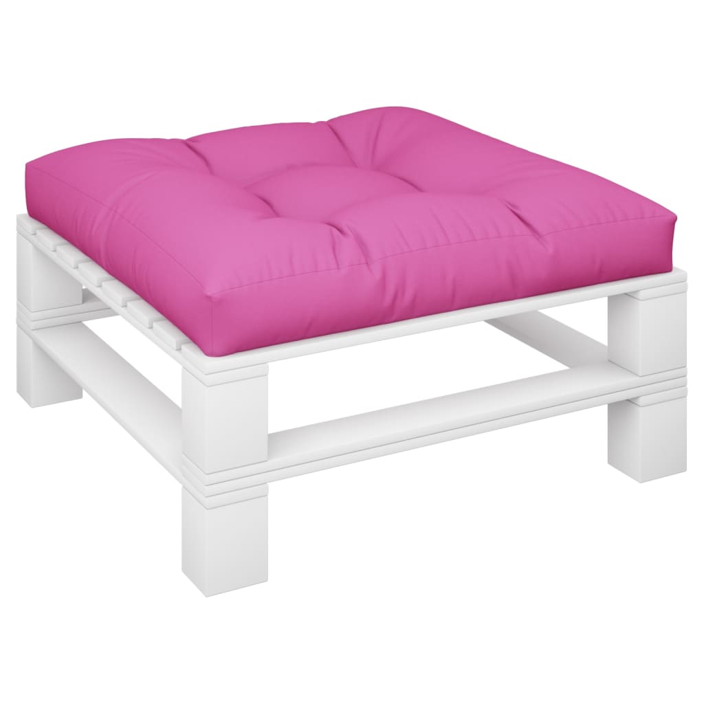 Palletkussen 80x80x12 cm stof roze is nu te koop bij PeponiXL, paradijselijk wonen!
