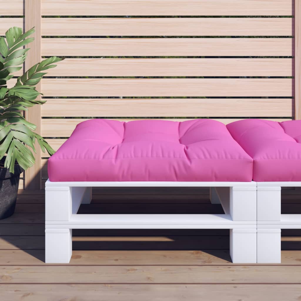 Palletkussen 80x80x12 cm stof roze is nu te koop bij PeponiXL, paradijselijk wonen!
