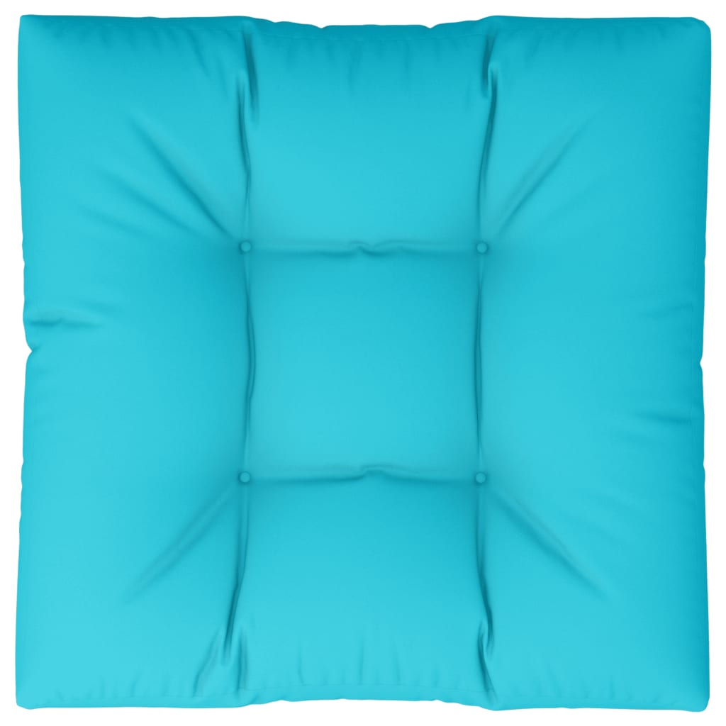 Palletkussen 80x80x12 cm stof turquoise is nu te koop bij PeponiXL, paradijselijk wonen!