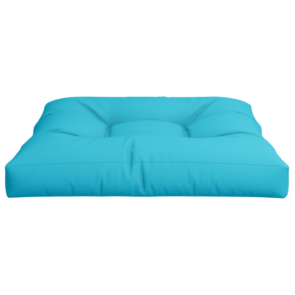 Palletkussen 80x80x12 cm stof turquoise is nu te koop bij PeponiXL, paradijselijk wonen!