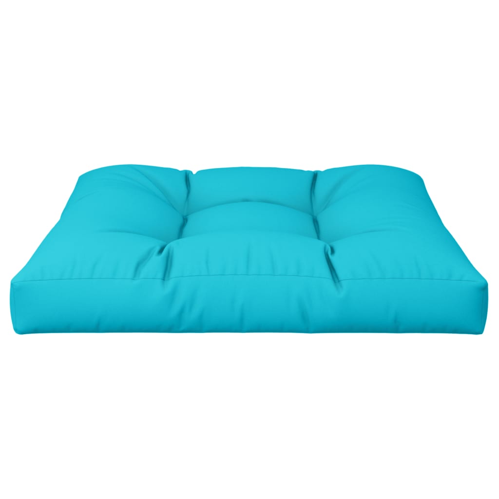 Palletkussen 80x80x12 cm stof turquoise is nu te koop bij PeponiXL, paradijselijk wonen!