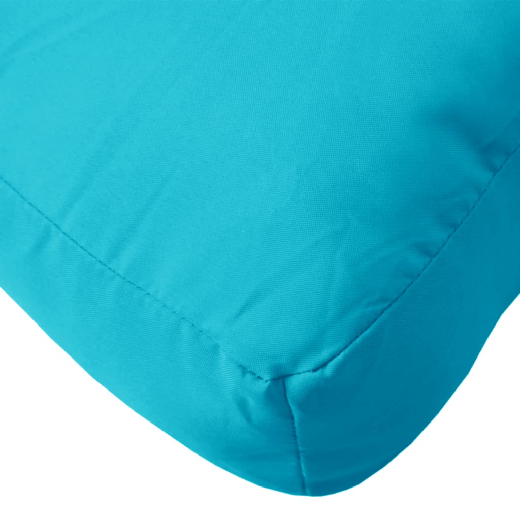 Palletkussen 80x80x12 cm stof turquoise is nu te koop bij PeponiXL, paradijselijk wonen!