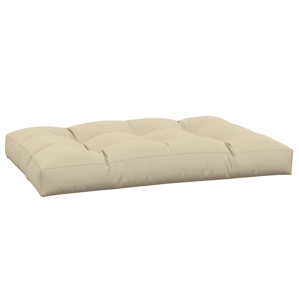 Palletkussen 120x80x12 cm stof beige is nu te koop bij PeponiXL, paradijselijk wonen!