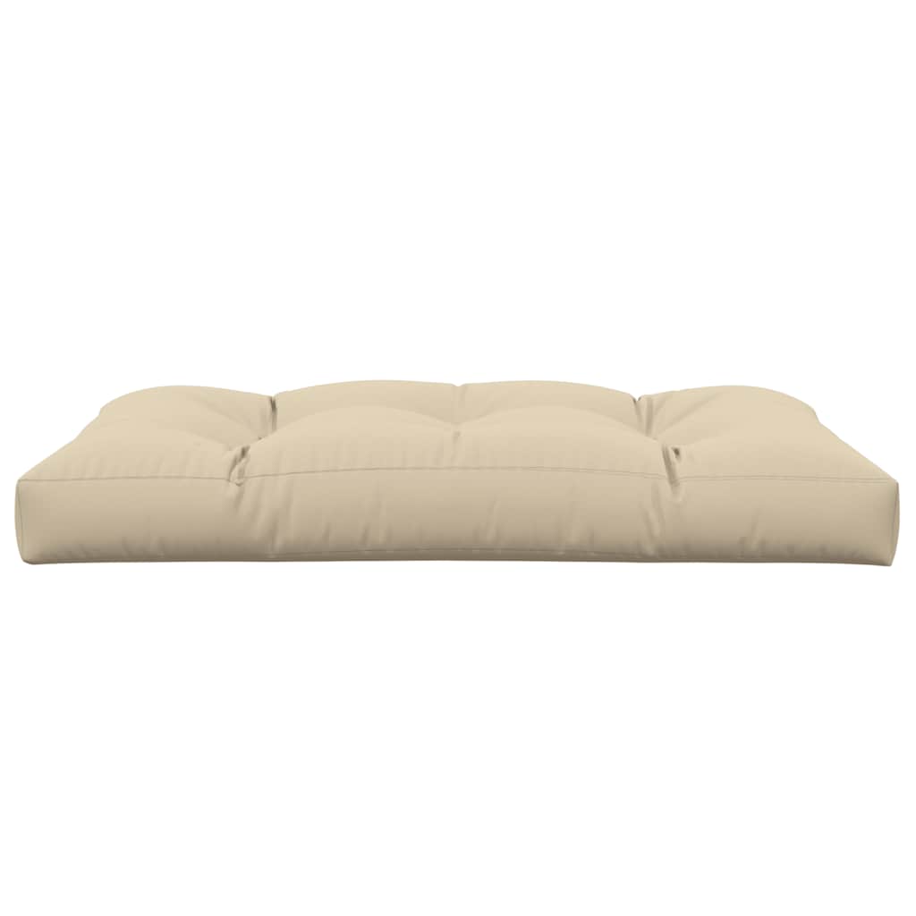 Palletkussen 120x80x12 cm stof beige is nu te koop bij PeponiXL, paradijselijk wonen!