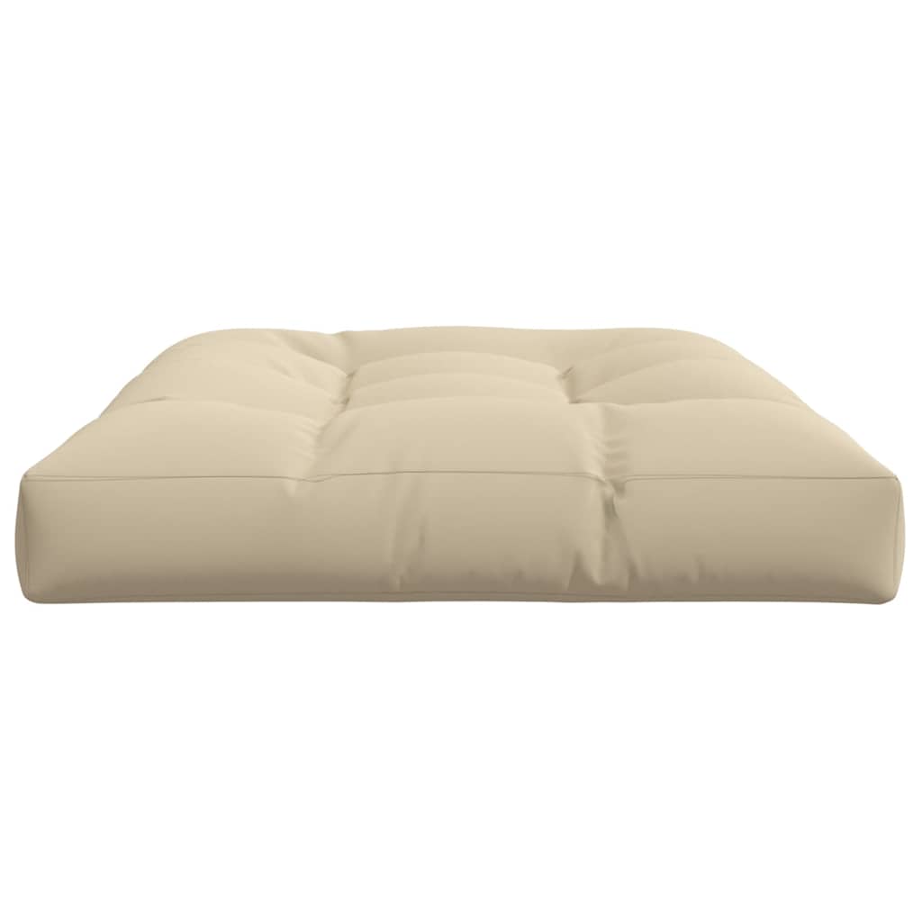 Palletkussen 120x80x12 cm stof beige is nu te koop bij PeponiXL, paradijselijk wonen!