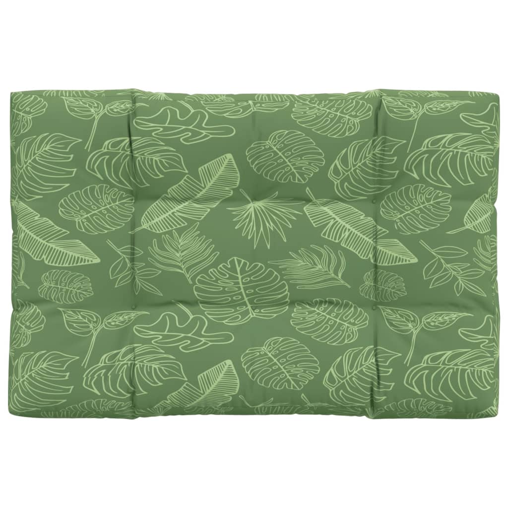 Palletkussen bladpatroon 120x80x12 cm stof is nu te koop bij PeponiXL, paradijselijk wonen!