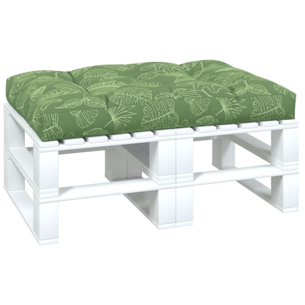Palletkussen bladpatroon 120x80x12 cm stof is nu te koop bij PeponiXL, paradijselijk wonen!