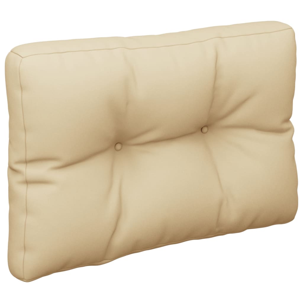 Palletkussen 60x40x12 cm stof beige is nu te koop bij PeponiXL, paradijselijk wonen!