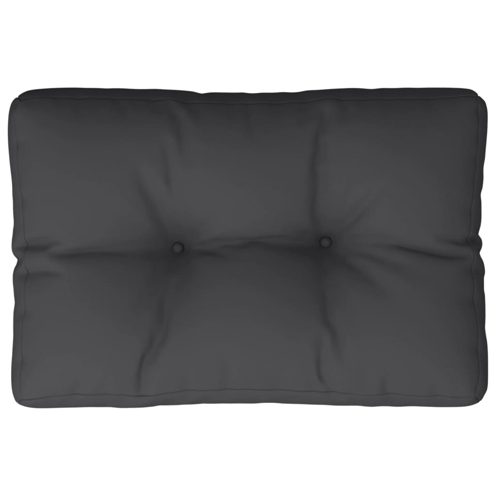 Palletkussen 60x40x12 cm stof zwart is nu te koop bij PeponiXL, paradijselijk wonen!
