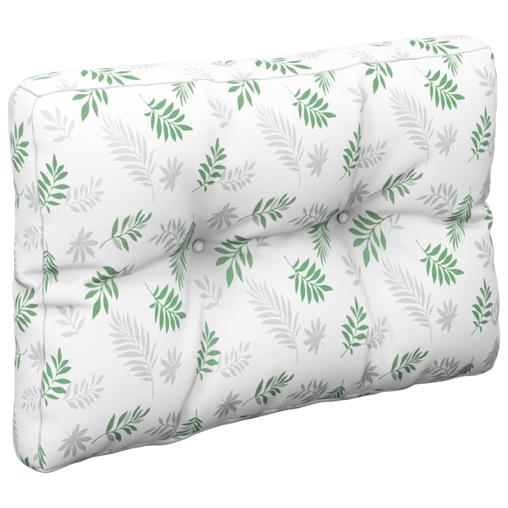 Palletkussen bladpatroon 60x40x12 cm stof is nu te koop bij PeponiXL, paradijselijk wonen!