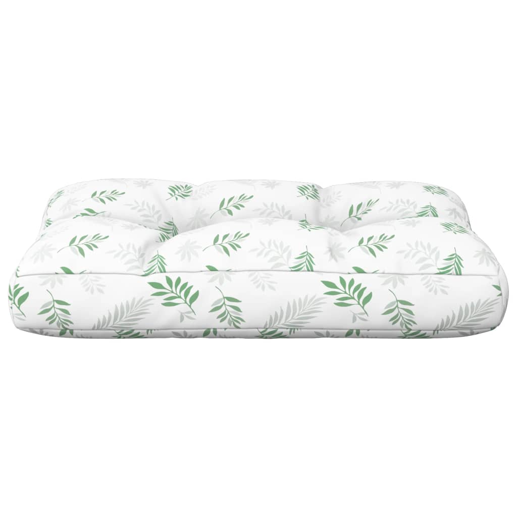 Palletkussen bladpatroon 60x40x12 cm stof is nu te koop bij PeponiXL, paradijselijk wonen!