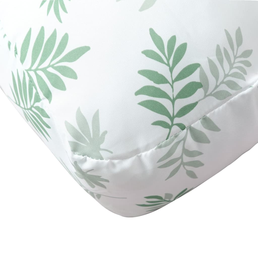 Palletkussen bladpatroon 60x40x12 cm stof is nu te koop bij PeponiXL, paradijselijk wonen!