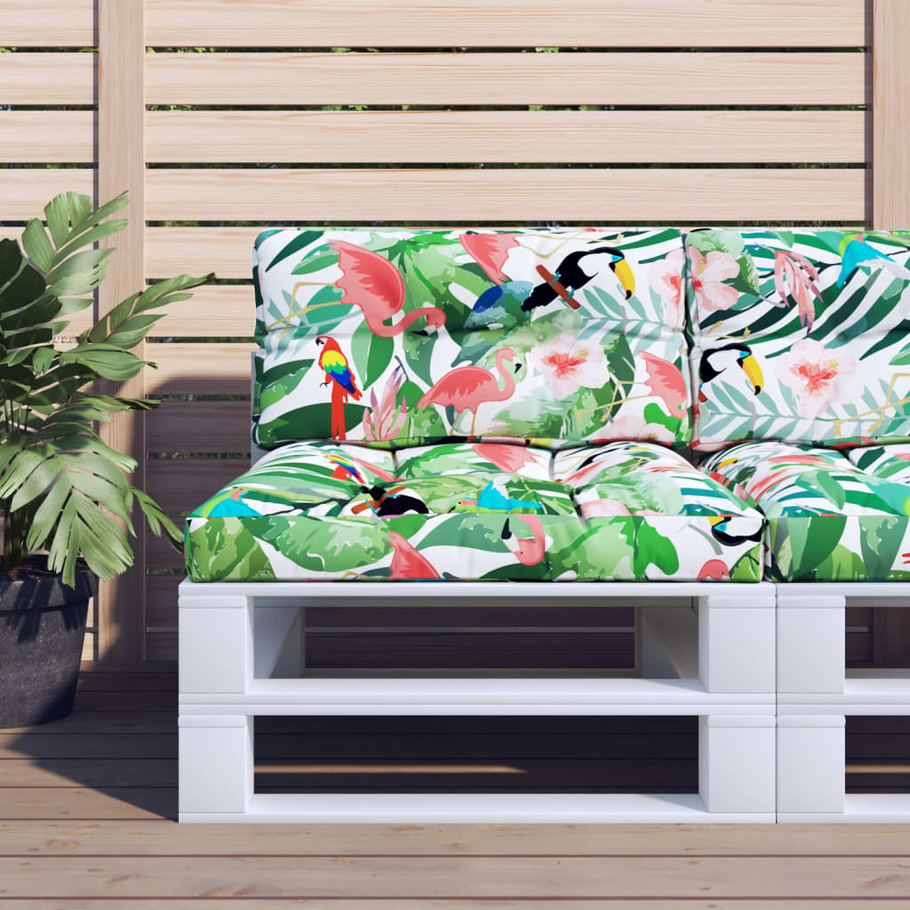 Palletkussen 70x40x12 cm stof meerkleurig is nu te koop bij PeponiXL, paradijselijk wonen!