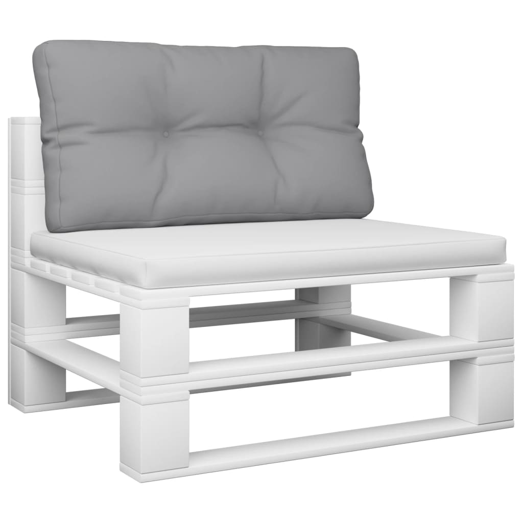 Palletkussen 80x40x12 cm stof grijs is nu te koop bij PeponiXL, paradijselijk wonen!