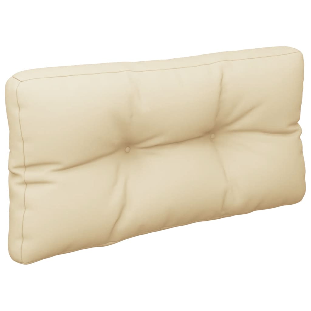 Palletkussen 80x40x12 cm stof beige is nu te koop bij PeponiXL, paradijselijk wonen!