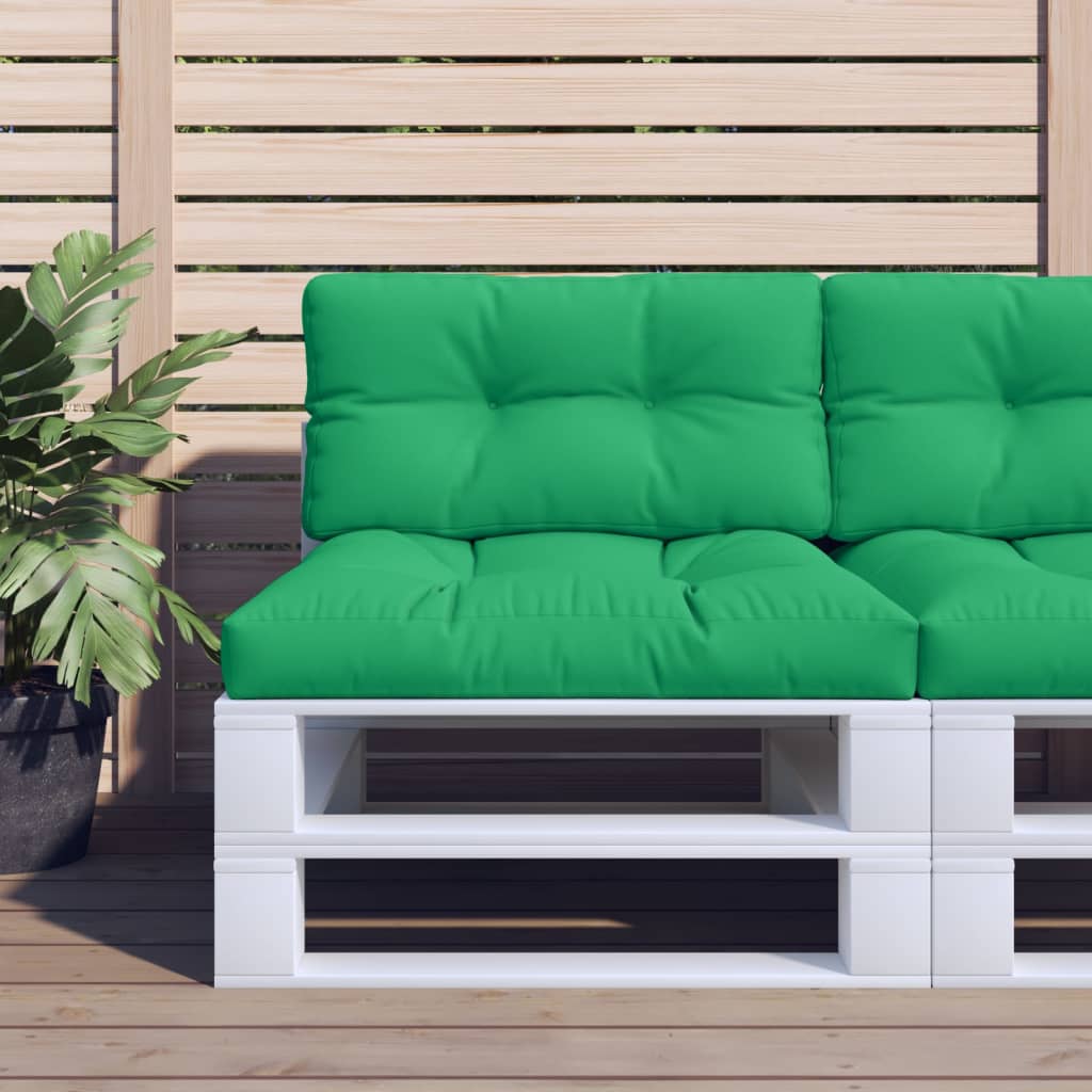 Palletkussen 80x40x12 cm stof groen is nu te koop bij PeponiXL, paradijselijk wonen!