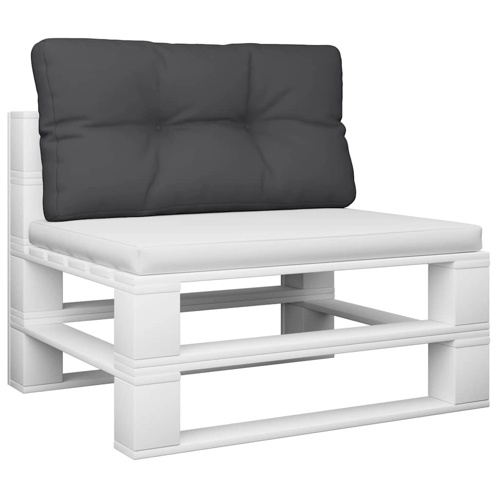 Palletkussen 80x40x12 cm stof zwart is nu te koop bij PeponiXL, paradijselijk wonen!