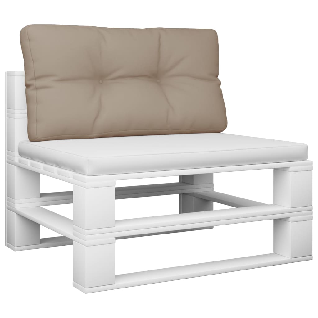 Palletkussen 80x40x12 cm stof taupe is nu te koop bij PeponiXL, paradijselijk wonen!