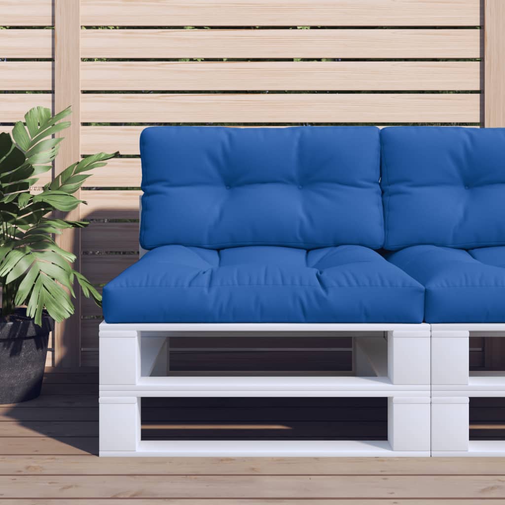 Palletkussen 80x40x12 cm stof koningsblauw is nu te koop bij PeponiXL, paradijselijk wonen!