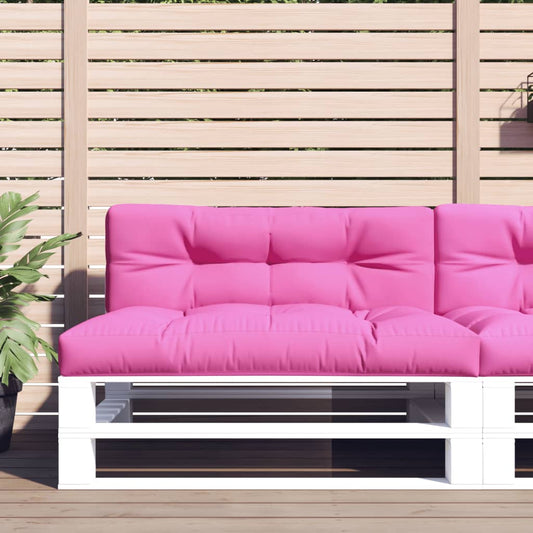 Palletkussen 120x40x12 cm stof roze is nu te koop bij PeponiXL, paradijselijk wonen!