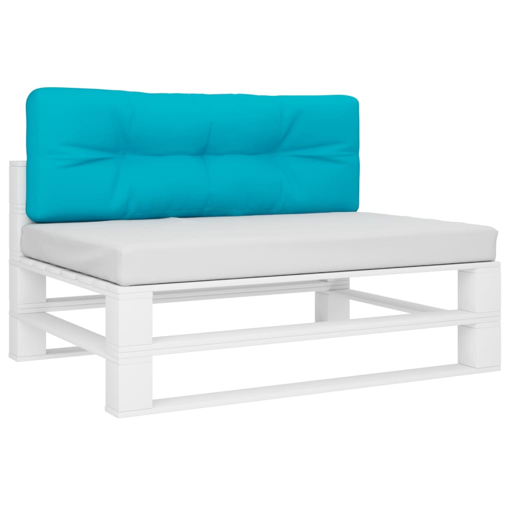 Palletkussen 120x40x12 cm stof turquoise is nu te koop bij PeponiXL, paradijselijk wonen!