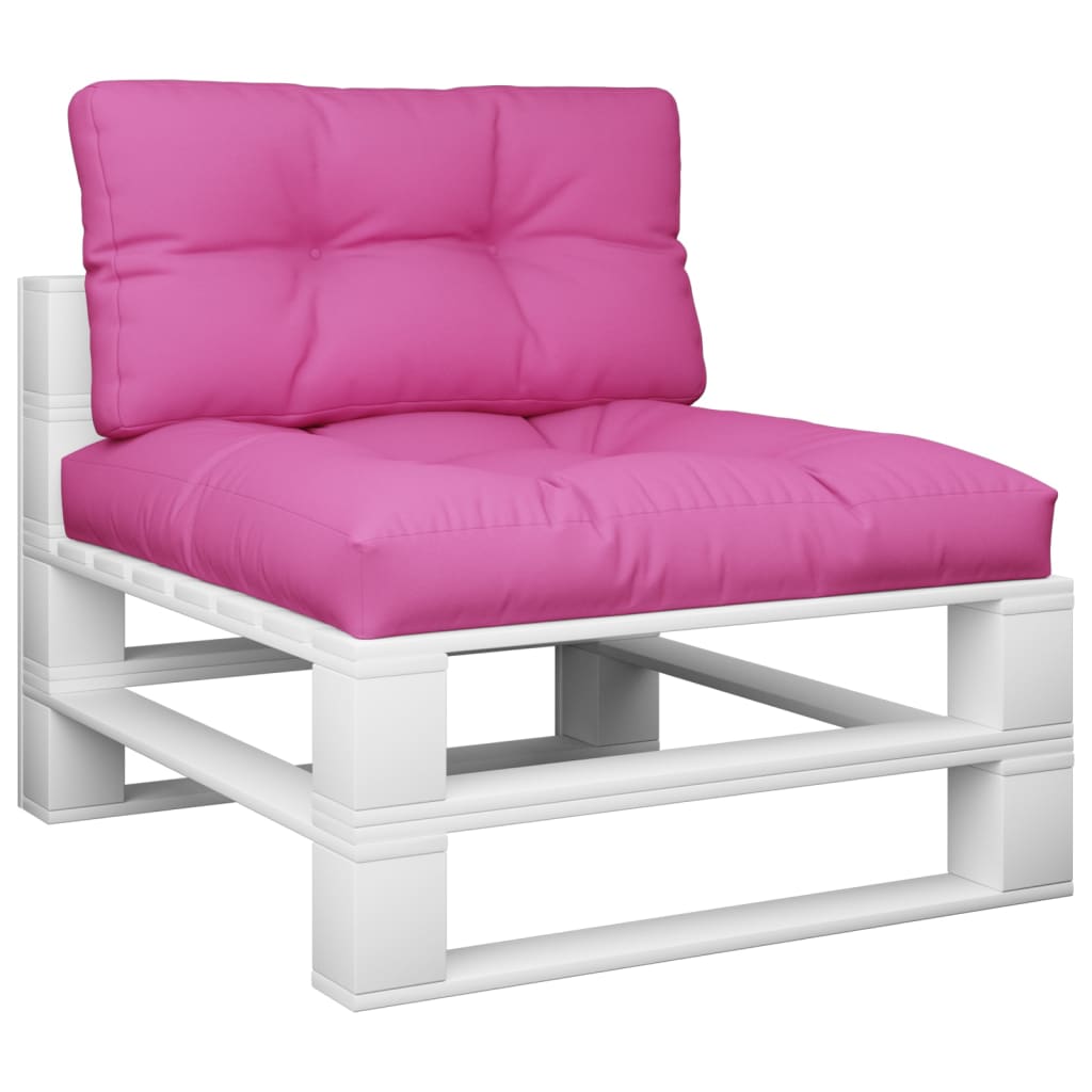 Palletkussens 2 st stof roze is nu te koop bij PeponiXL, paradijselijk wonen!