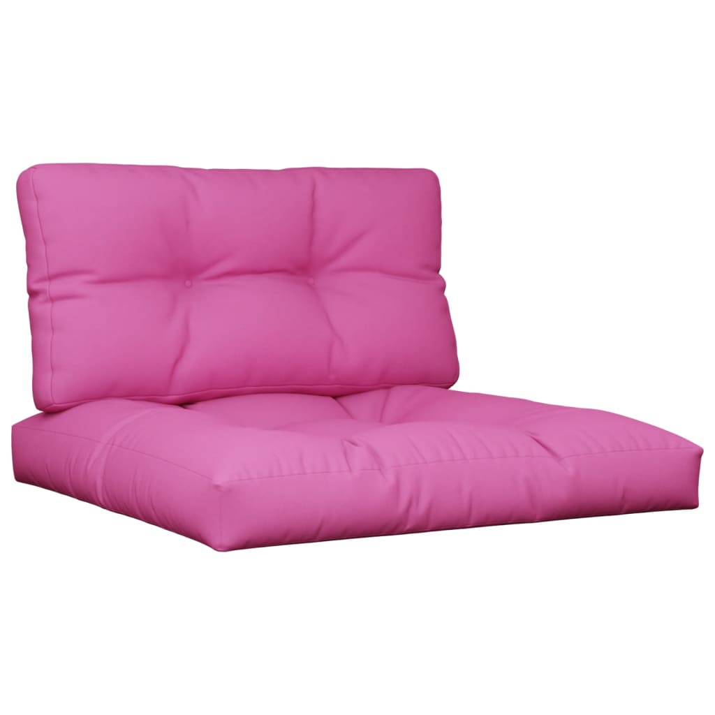 Palletkussens 2 st stof roze is nu te koop bij PeponiXL, paradijselijk wonen!