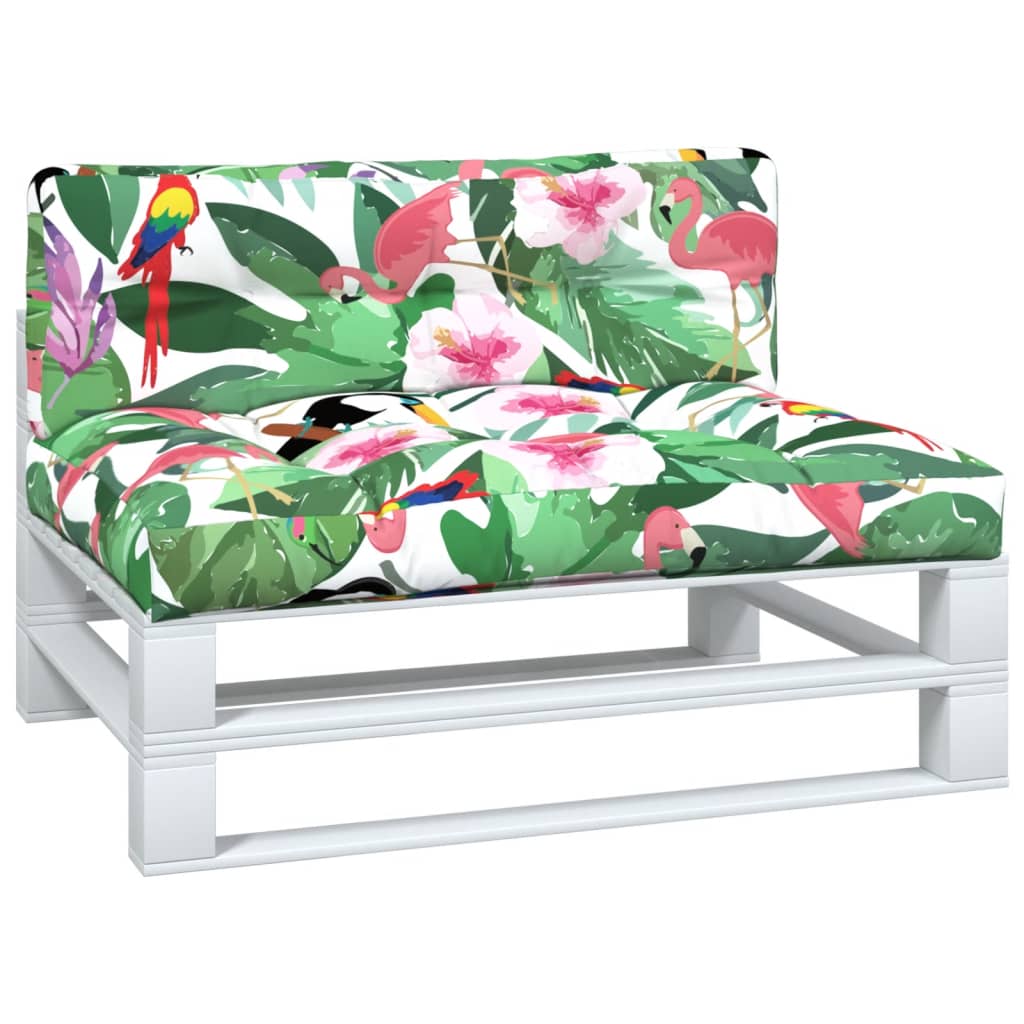Palletkussens 2 st stof meerkleurig is nu te koop bij PeponiXL, paradijselijk wonen!