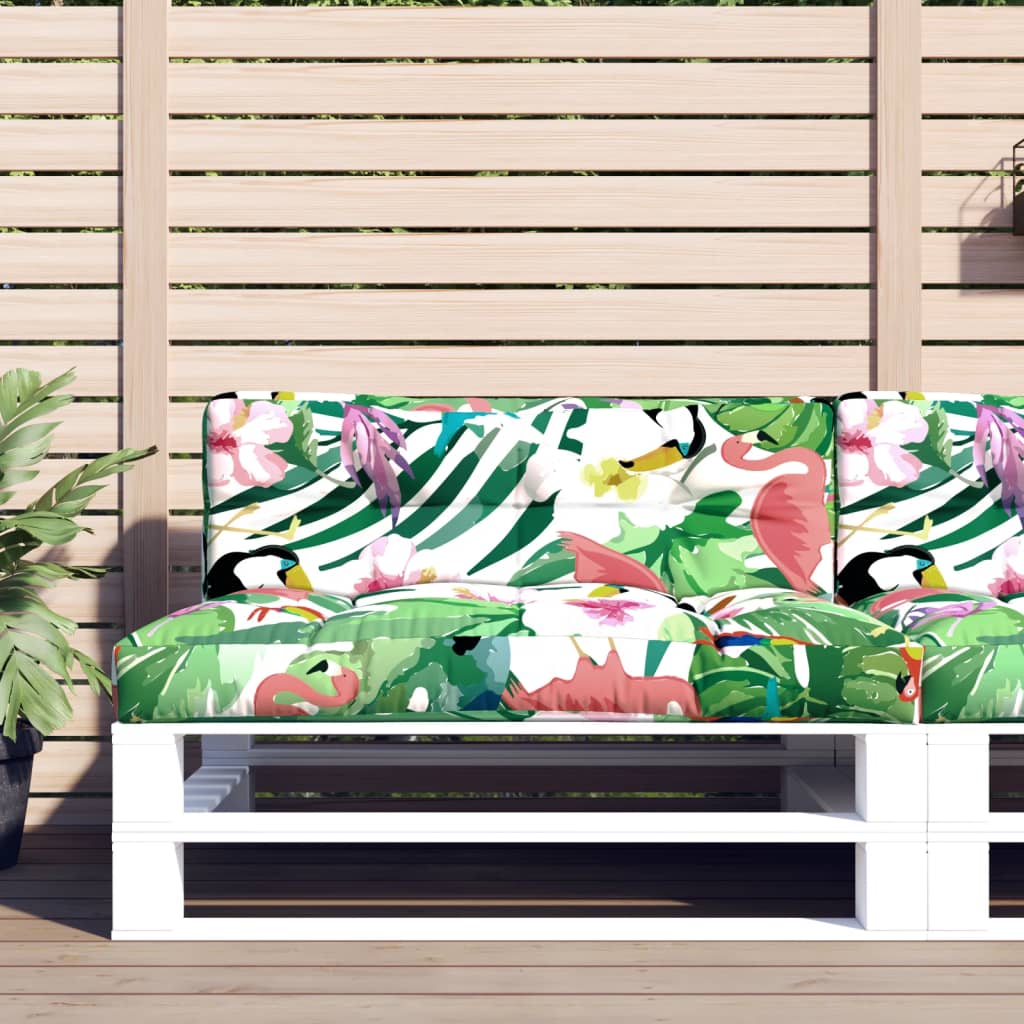 Palletkussens 2 st stof meerkleurig is nu te koop bij PeponiXL, paradijselijk wonen!