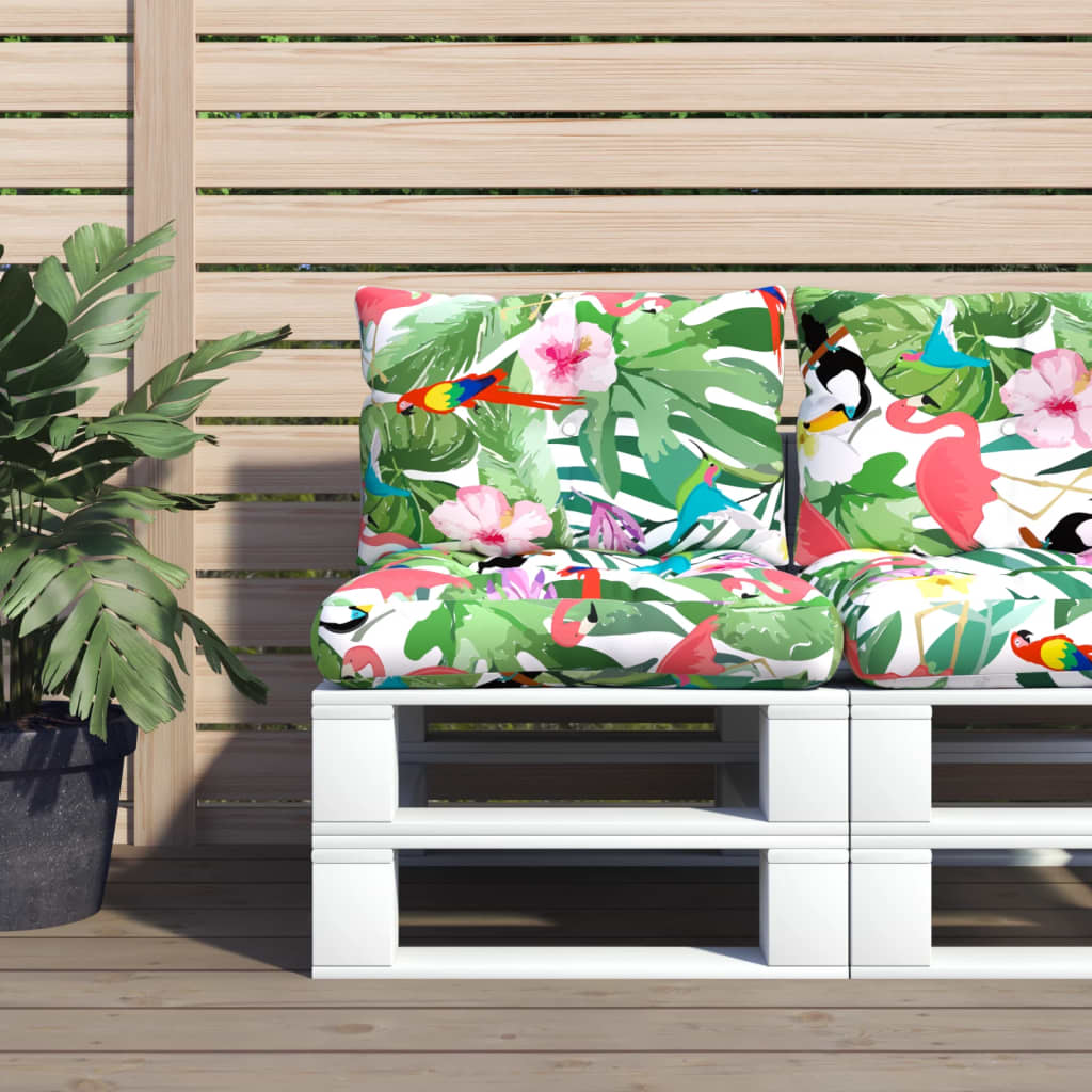 Palletkussens 2 st oxford stof meerkleurig is nu te koop bij PeponiXL, paradijselijk wonen!