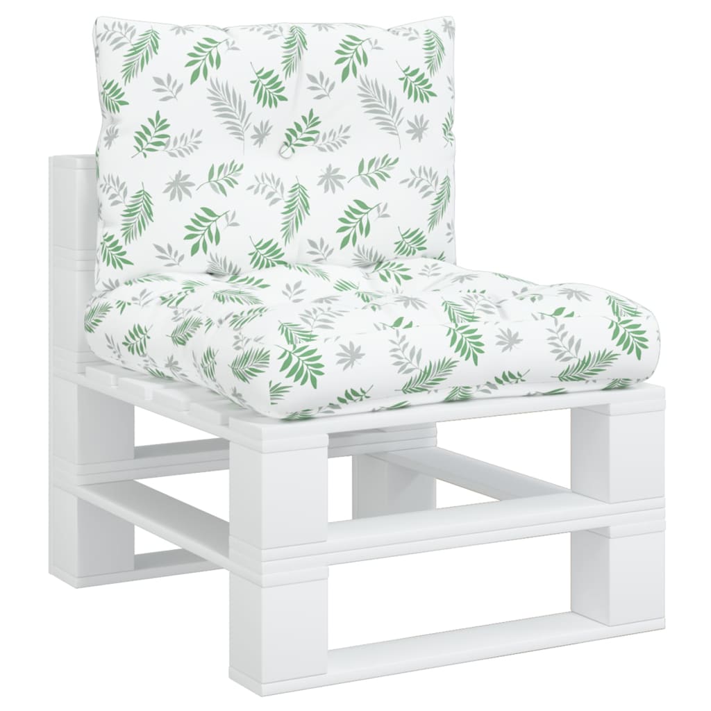 Palletkussens 2 st bladpatroon oxford stof is nu te koop bij PeponiXL, paradijselijk wonen!