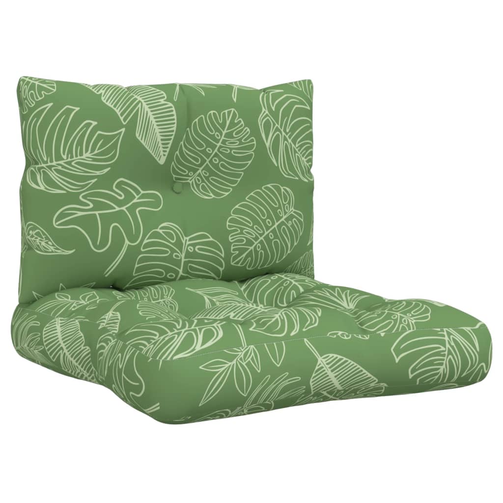 Palletkussens 2 st bladpatroon oxford stof is nu te koop bij PeponiXL, paradijselijk wonen!