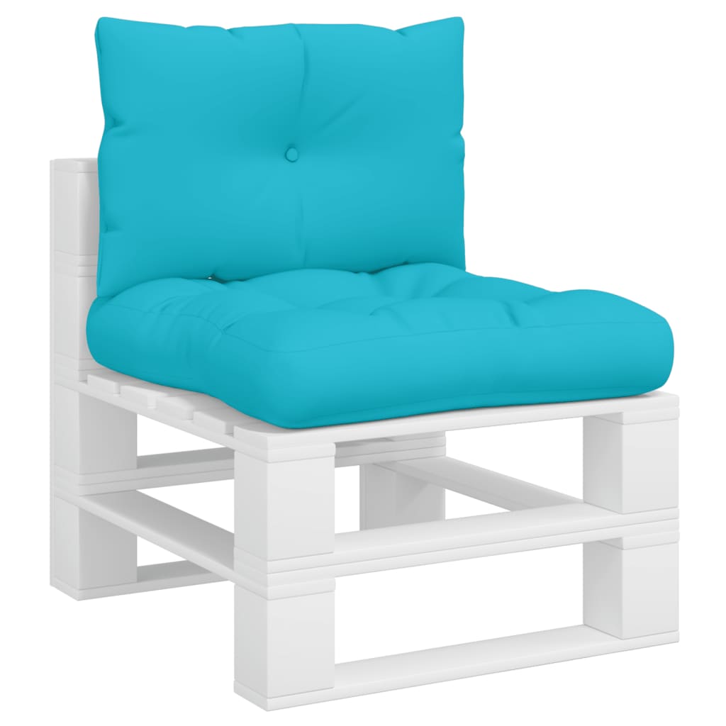 Palletkussens 2 st oxford stof turquoise is nu te koop bij PeponiXL, paradijselijk wonen!