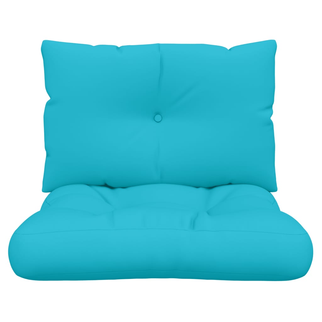 Palletkussens 2 st oxford stof turquoise is nu te koop bij PeponiXL, paradijselijk wonen!