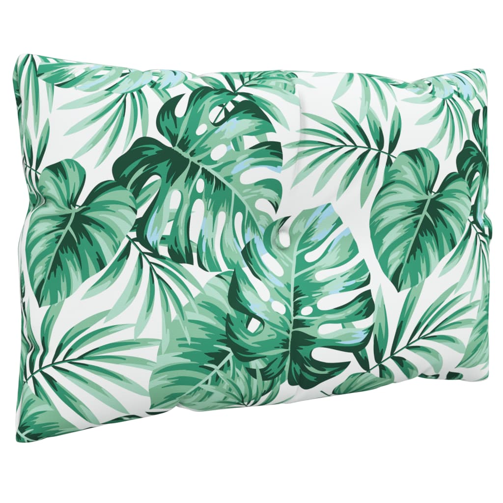 Palletkussens 3 st stof bladpatroon is nu te koop bij PeponiXL, paradijselijk wonen!